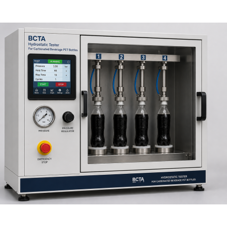 دستگاه تست هیدروستاتیک بطری نوشابه مدل BCTA